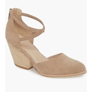 Eileen Fisher Tilda Stacked Heel Pump Size 7